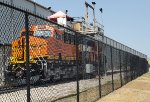 BNSF 3665 On The Wabtec Emissions Testing Rig.